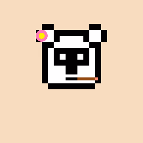 Pixel Bear #54483