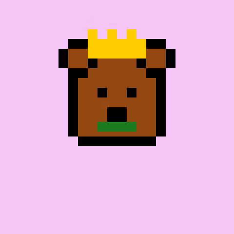 Pixel Bear #59446