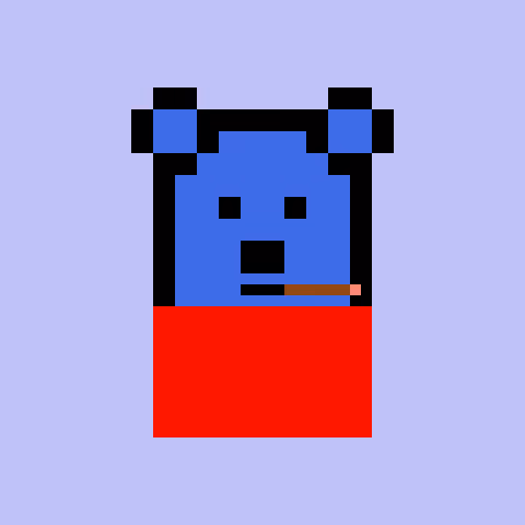 Pixel Bear #38799