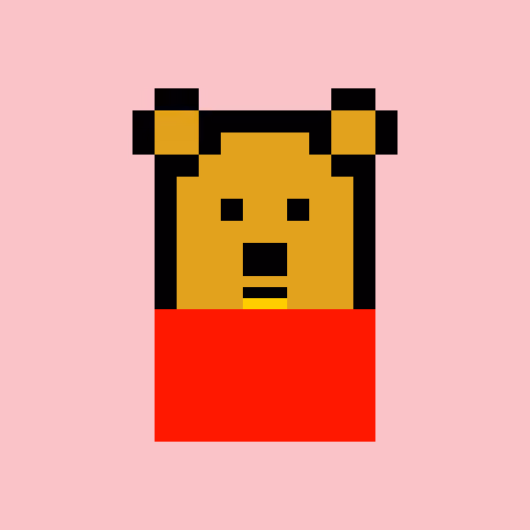 Pixel Bear #18632