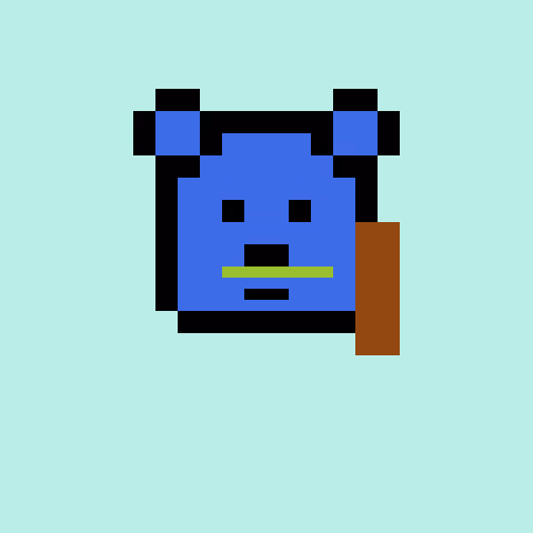 Pixel Bear #17735