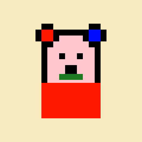 Pixel Bear #42363
