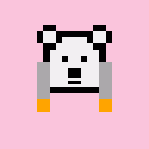 Pixel Bear #52771