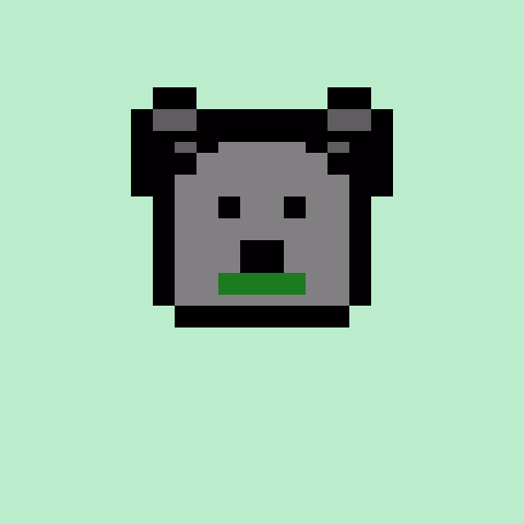 Pixel Bear #66594
