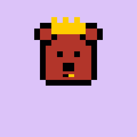 Pixel Bear #79699