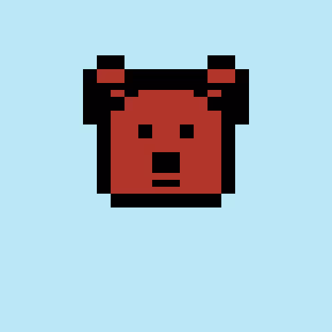 Pixel Bear #70346