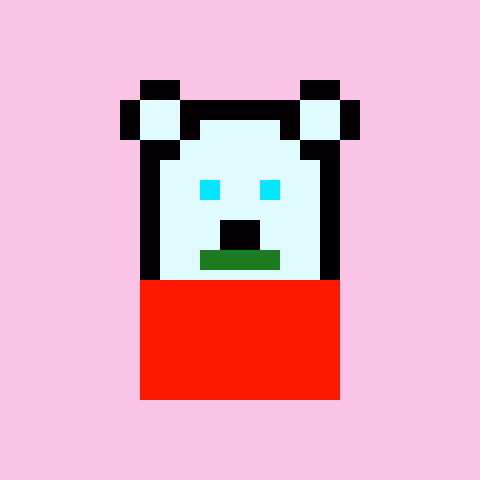 Pixel Bear #66146