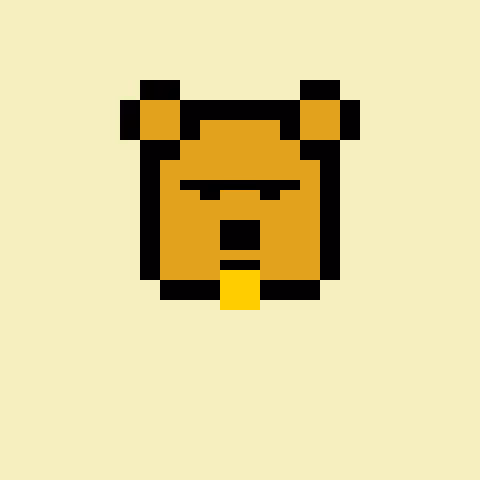 Pixel Bear #11324