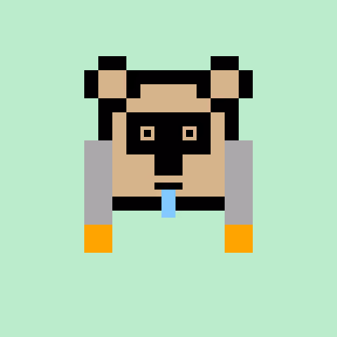 Pixel Bear #38555