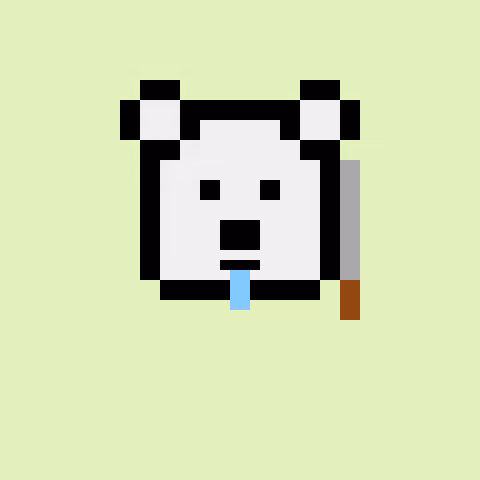 Pixel Bear #77479