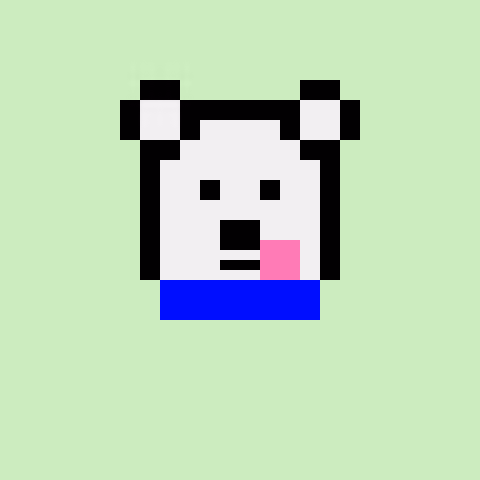 Pixel Bear #45523