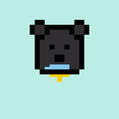 Pixel Bear #38710