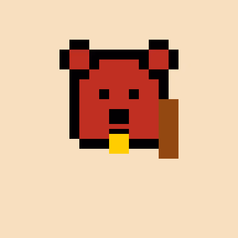 Pixel Bear #1873