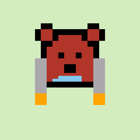 Pixel Bear #4789