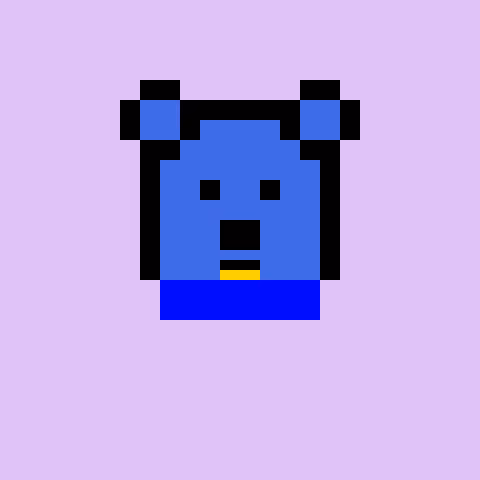 Pixel Bear #44086