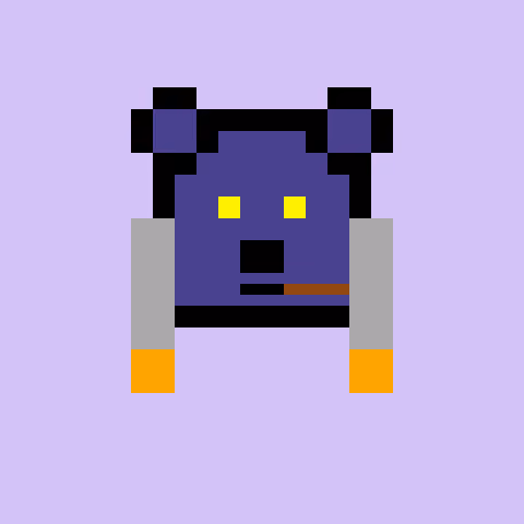 Pixel Bear #35983