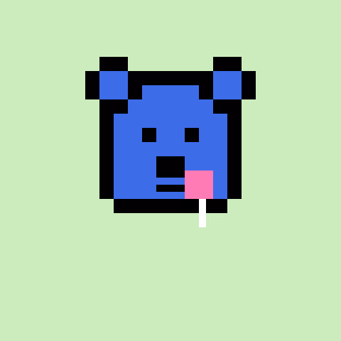 Pixel Bear #79235