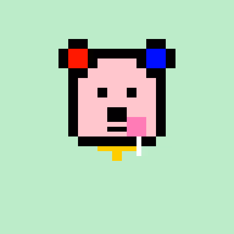 Pixel Bear #73760