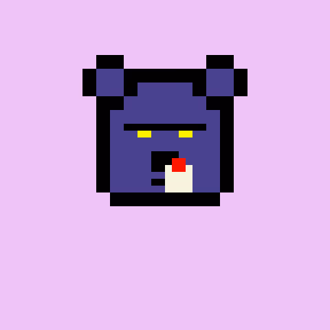 Pixel Bear #23355