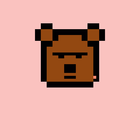 Pixel Bear #3378