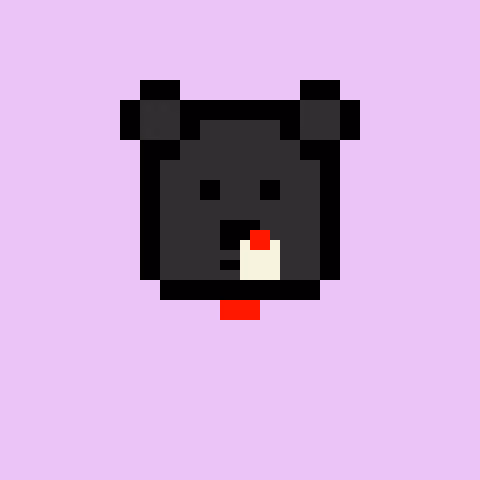 Pixel Bear #35428