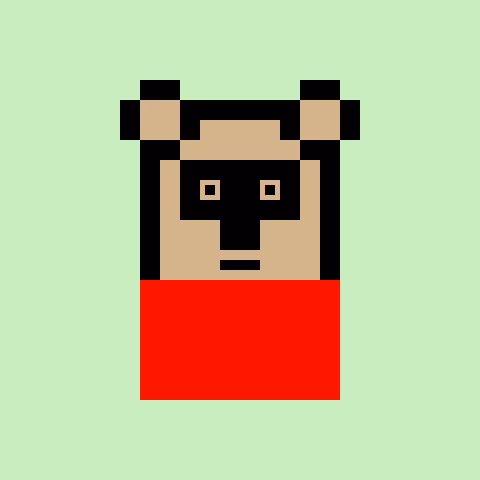Pixel Bear #17188