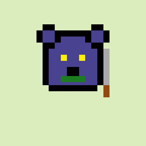 Pixel Bear #60759