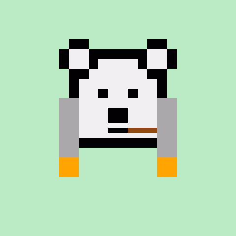 Pixel Bear #67539