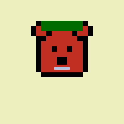 Pixel Bear #38538