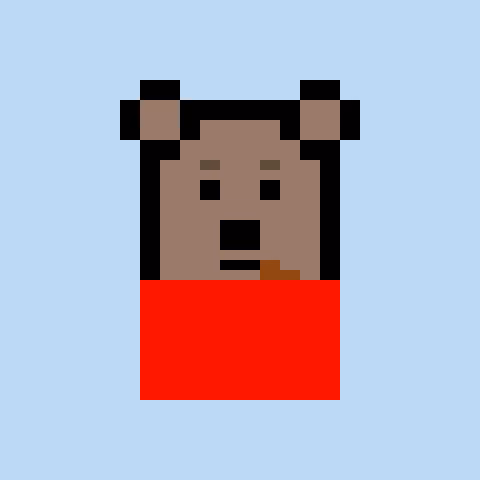 Pixel Bear #56475