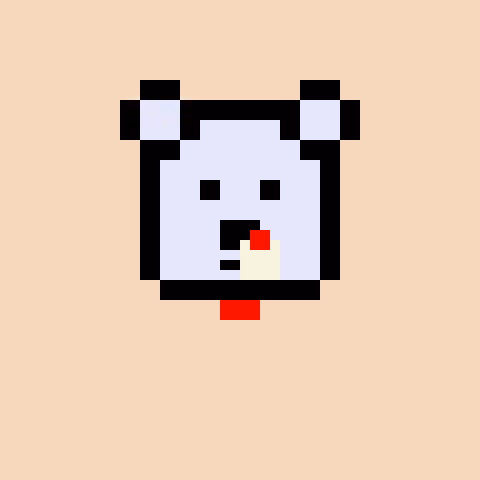 Pixel Bear #40318