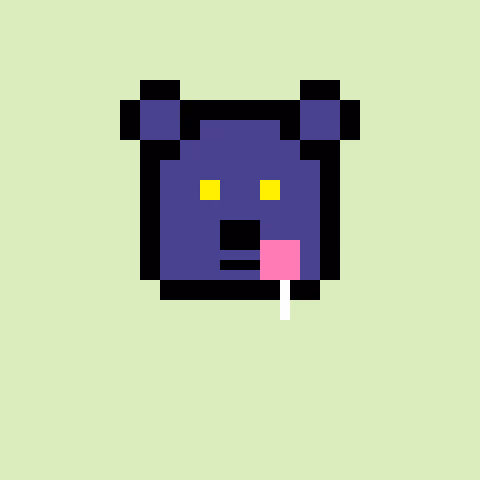Pixel Bear #30297