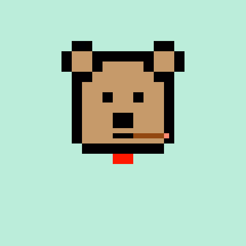 Pixel Bear #39553