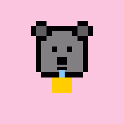 Pixel Bear #2308