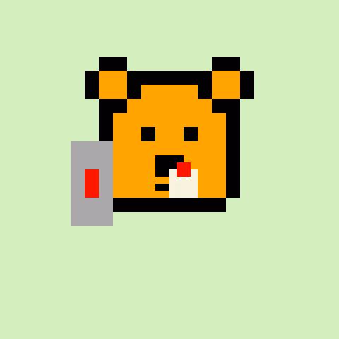 Pixel Bear #1076