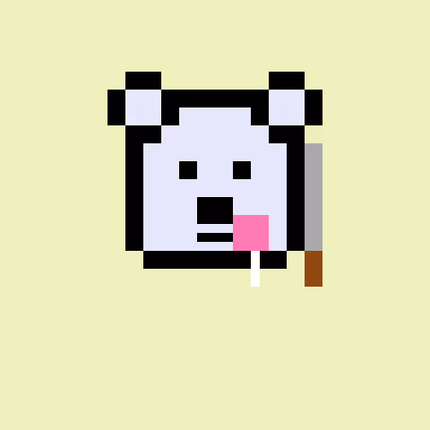 Pixel Bear #2125