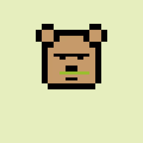 Pixel Bear #57097