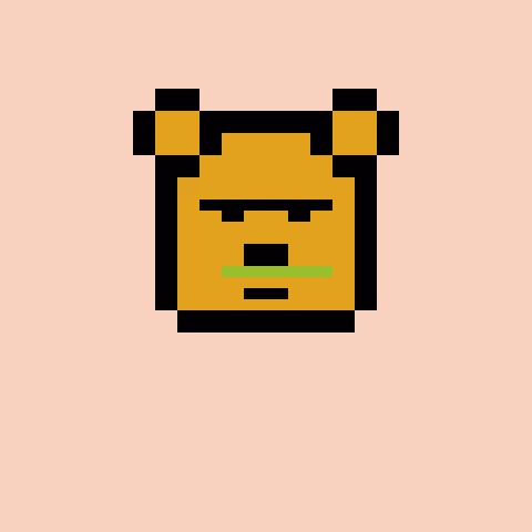 Pixel Bear #26395