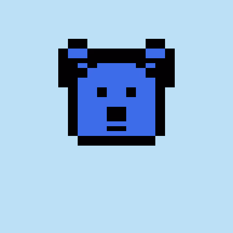 Pixel Bear #47980