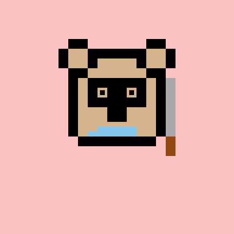 Pixel Bear #68845