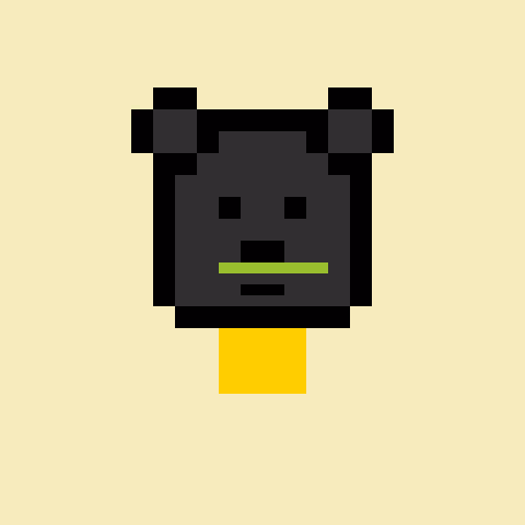Pixel Bear #57143