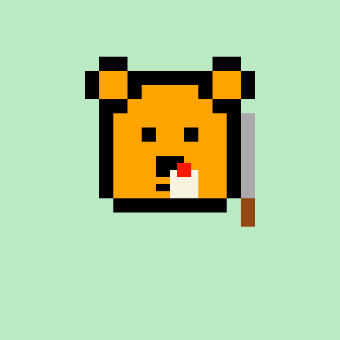Pixel Bear #28829