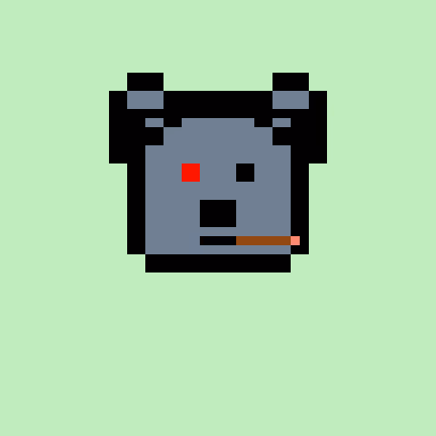 Pixel Bear #30627