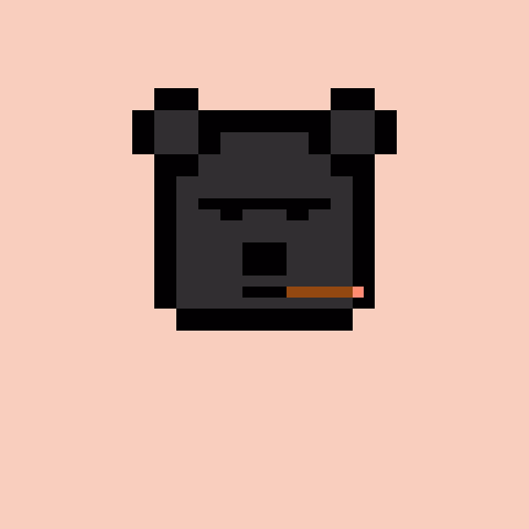 Pixel Bear #58793