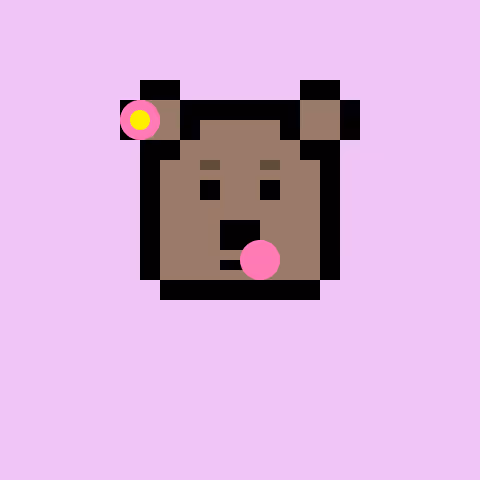 Pixel Bear #8746