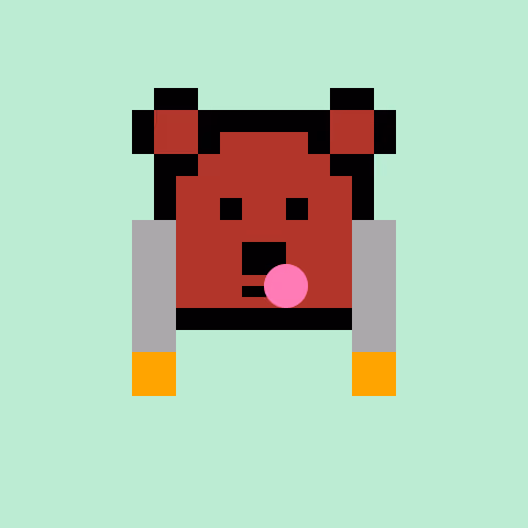 Pixel Bear #15305