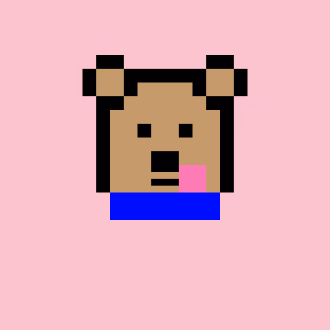 Pixel Bear #16338