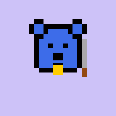 Pixel Bear #633