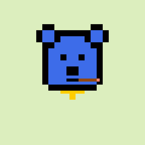 Pixel Bear #72099
