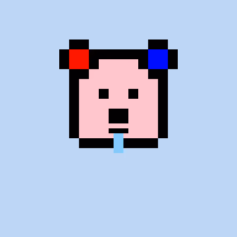 Pixel Bear #24047